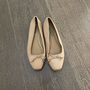Steve Madden Nude Ballet Flats